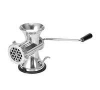 ZAWELIYO Picadora de Carne Manual, Embutidora de Salchichas de Aleación de Aluminio con Base de Succión Al Vacío, Rectificadora de Cocina Casera para Carne de Res, Cerdo y Pollo