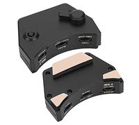 ZAWELIYO Preamplificador de Guitarra Acústica con Camioneta Piezo -C Mic Mic Sound Hoolp Transductor de Puente de Preamplificador para la Guitarra Popular Incluye el Botón de Fase 9 V