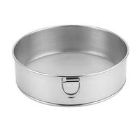 ZAWELIYO Tamiz de Harina de 15 Cm, Tamiz de Cocina de Acero Inoxidable 304 con Malla Fina 40, para Hornear Polvo, Azúcar, Cacao, Frutas y Verduras