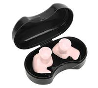 ZAWELIYO Tapones para los Oídos de Natación de Silicona Impermeables a Prueba de Polvo para Niños y Adultos, Suaves y No Tóxicos, Mejor Ajuste y Vida útil Más Larga (Rosa)