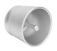 ZAWELIYO Taza Dosificadora de café de Aleación de Aluminio Plateado de 51mm, Prensa de Anillo Dosificador de Gran Capacidad para Amantes del café, Herramienta de Cocina