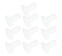 ZAWELIYO Tetina de Leche para Terneros, Chupete de Silicona Suave para Ternera Huérfana, Fácil de Usar, Forma Adecuada para Granjas Ganaderas, 10 Uds., 6,2x6cm