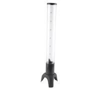 ZAWELIYO Torre de Grifo de Cerveza Extraíble con Capacidad de 3 Litros y Base Triangular para Fiestas - Dispensador de Bebidas de PC Duradero