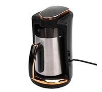 ZAWELIYO Turca, Turca, 550 W, 250 Ml, Taza única de Acero Inoxidable, Calentamiento Rápido, Preparación para el Hogar, Oficina, Viajes, Camping (Enchufe europeo 220V)
