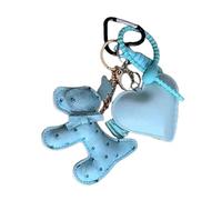 ZAYIUKI Colgante único de piel sintética para perro, accesorio para colgar en bolsa, elegante, perfecto para viajes y salidas casuales