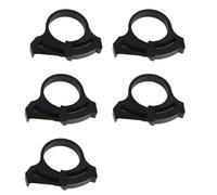 ZAYIUKI Juego de 5 clips de tubo de jardín para sistemas de riego por goteo seguros en invernaderos, abrazaderas de manguera ajustables de doble agarre