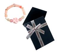 ZAYIUKI Pulsera floral de dopamina que simboliza alegría y vitalidad para mujeres de moda que buscan accesorios de joyería únicos