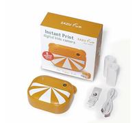 ZAZU Cámara digital instantánea para niños | Fotos de alta resolución de 48MP | Pantalla a color de 2" | Full HD 1080P Videos | Impresión térmica sin tinta | Batería recargable | Incluye 2 rodillos de