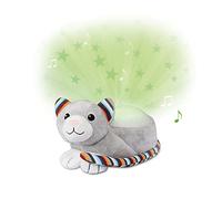 ZAZU Kiki The Kitten - Proyector de luz para bebé con melodías relajantes (sonido de latido del corazón, sonidos de la naturaleza o música de descanso) | Sensor de llanto | Apagado automático |