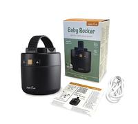 ZAZU Roxy Baby Rocker - Columpio eléctrico para cochecito con sensor de llanto, fuerza de balancín ajustable y apagado automático de 40 minutos, portátil, resistente al agua y recargable por USB