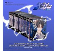 ZB1 - NEVER SAY NEVER (Lenticular Keyring Ver.) [1st Full Album] - Gyuvin Ver. (NEVER SAY NEVER)