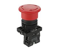 ZB2-BE102C Parada de Emergencia Enganche Color Rojo botón Interruptor NC 240 V 3 A