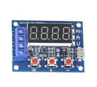 ZB2L3 - Probador de capacidad de batería, tipo de carga externa para medir la capacidad de descarga con seguimiento automático de corriente, rango de voltaje de 1.00-15.00 V, soporte de corriente