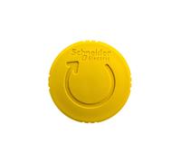 ZB5AS55 Cabezal pulsador seta amarillo giratorio Harmony XB5