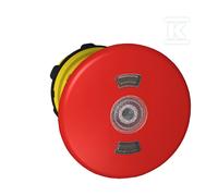 Interruptor ZB5AT8643M: Varilla de seguridad de 22 mm.Pos: 2 LED IP66 rojo CO...
