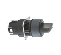 ZB6AD23 Cabezal for selector XB6 mango negro, redondo, 16mm, 3 posiciones