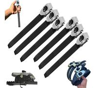 Zbad1 Grip Lock Strap, Ultimate Heavy-Duty Grip Lock Straps, Connectable Multi-Purpose Nylon Ratchet Strap for Connection and Fixation(6pcs,50cm)