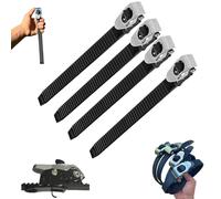 Zbad1 Grip Lock Strap, Ultimate Heavy-Duty Grip Lock Straps, Connectable Multi-Purpose Nylon Ratchet Strap for Connection and Fixation(4pcs,32cm)