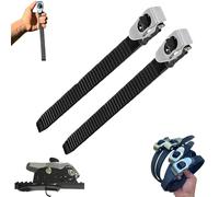 Zbad1 Grip Lock Strap, Ultimate Heavy-Duty Grip Lock Straps, Connectable Multi-Purpose Nylon Ratchet Strap for Connection and Fixation(2pcs,32cm)