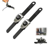 Zbad1 Grip Lock Strap,Ultimate Heavy-Duty Grip Lock Straps,Multipurpos Adjustable Metal Ratchet Buckle and Super-Strong Flexi Strap with Metal Buckle,Reusable, for Secure Anything (2*pcs,50cm)
