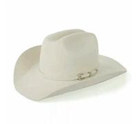 ZBDP Sombrero Vaquero de Fieltro de Lana Occidental Hombre, Talla Grande XL, 60 cm, 61 cm, Fedora con Forro Antimanchas