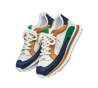 ZBDP The Casual Shoe Trend: Zapatillas blancas versátiles, zapatos de patinaje, zapatos deportivos y zapatos para papá, verde oscuro, 38 2/3 EU