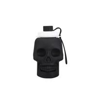 ZBDZSW - Taza plegable de silicona para Halloween, diseño de fantasma, diseño de calavera creativa, botella de agua deportiva de 650 ml