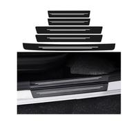 ZBGHJL 5 Piezas Protectores de umbral de Puerta de Coche para Renault Espace 6 (Vi) I 2023-2024, Protectores de Parachoques Accesorios antiarañazos de Puerta de Fibra de Carbon,White-3