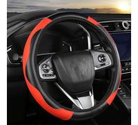 ZBGHJL Cubierta Volante Coche para Mercedes Benz Sprinter 2010-2013, Funda Volante Coche 37-38 cm Diámetro Exterior Accesorios Coches Interior Decoracion Antideslizante,A