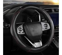 ZBGHJL Cubierta Volante Coche para Volkswagen Taigo 2021-2024, Funda Volante Coche 37-38 cm Diámetro Exterior Accesorios Coches Interior Decoracion Antideslizante,E