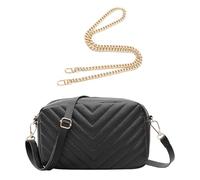 ZBHDEYG 1 bolso bandolera en forma de V, 1 correa de hombro de repuesto, bolso bandolera para cámaras, bolso de mano de moda con correa de hombro ajustable, bolso de hombro para monedas, bolso de