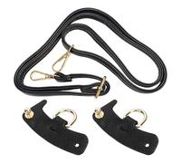 ZBHDEYG 1 Correa De Cuero Para El Hombro, 2 Hebillas De Cuero Sin Perforaciones, Correas Para El Hombro Del Bolso, Correas Para El Hombro Universales De Bricolaje