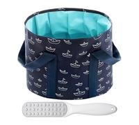 ZBHDEYG 1 Pediluvio Plegable, 1 Lima para Pies, Pediluvio, SPA para Pies, Pediluvio Plegable, Cubo Portátil