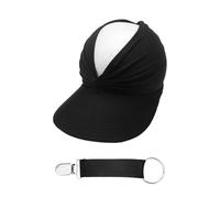 ZBHDEYG 1 sombrero de playa, 1 clip para sombrero, sombrero de playa, sombrero de sol con ala ancha, cilindro hueco transpirable, sombrero de sol deportivo al aire libre, sombrero plegable para mujer,