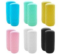 ZBHDEYG 12 Piezas De Fundas De Silicona Para Botellas A Prueba De Fugas, Fundas Protectoras Para Botellas Separadas, Antiderrames Y A Prueba De Fugas, Adecuadas Para Viajes De Negocios Y Viajes