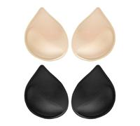 ZBHDEYG 2 Pares De Almohadillas De Sujetador Push-Up, Inserciones De Sujetador, Copas De Sujetador, Copas De Sujetador Transpirables De Algodón, Almohadillas De Sujetador