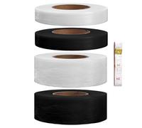 ZBHDEYG 4 rollos de plantilla autoadhesiva, 1 cinta métrica, cinta para dobladillo, insertos en el dobladillo de los pantalones, cinta adhesiva de doble cara, plantilla autoadhesiva, membrana de