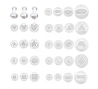 ZBHDEYG Juego de 32 moldes de corte para fondant, herramienta de prensado, molde multiforme, molde de prensa