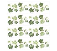 ZBHDEYG Pegatinas de pared de 8 hojas, planta verde, pegatinas decorativas de pared, pegatinas de pared autoadhesivas, adecuadas para decoración de sala de estar y dormitorio