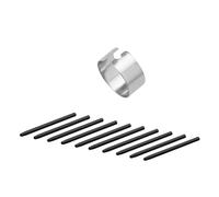 ZBIianxer 10pcs Nibs para CTL460 CTH460 CTH480 CTH480S Intuos4 Punta de lápiz capacitivo para uso sin costuras de recarga de lápiz óptico