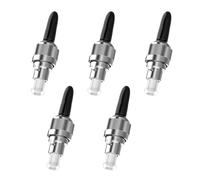 ZBIianxer Adaptador de fibra óptica con pequeñas bridas cuadradas para una fácil instalación y montaje en rack estándar Compatibilidad macho a hembra, de a a