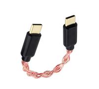 ZBIianxer Amplificador de auriculares HiFi, cable de auriculares USB tipo C a tipo C, transmisión de cable auxiliar para cable de sonido del teléfono