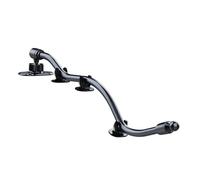 ZBIianxer Base de Montaje Adhesiva, Adaptador de Soporte para teléfono con Junta esférica de 17mm, ángulos de visión Ajustables para Soporte para teléfono de