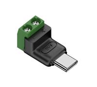 ZBIianxer Bloque de terminales de crimpado tipo C de 5 V, transmisión de corriente más rápida, estable, carga, enchufe sin soldadura