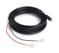 ZBIianxer Cable de alimentación DC4.0X1.7Mm para cámaras de rastreo con Protecciones a Prueba de mordeduras Cable Impermeable de Durabilidad de PVC Cable de alimentación para cámara de rastreo
