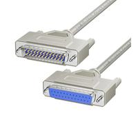 ZBIianxer Cable de conexión paralelo DB25/hembra IEEE1284 para sistemas de impresora matricial