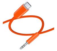 ZBIianxer Cable de Sonido estéreo USB C a 3, 5 mm Macho a Macho de 3 Secciones con Cable Adaptador Estable y Mejorado, últimos teléfonos, computadoras portátiles