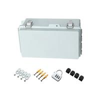 ZBIianxer Caja de distribución multiusos para exteriores, cubiertas impermeables con cerradura, accesorios para vivienda eléctrica jardín y patios para uso diario
