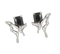 ZBIianxer Clips de Oreja de de fácil instalación, Silver | Diseño de liviano para un uso cómodo, fácil instalación y construcción de agarre seguro