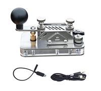 ZBIianxer Código Morse clave de práctica para principiantes y avanzados en el Telegrafie Morse Code Telegraph Stable